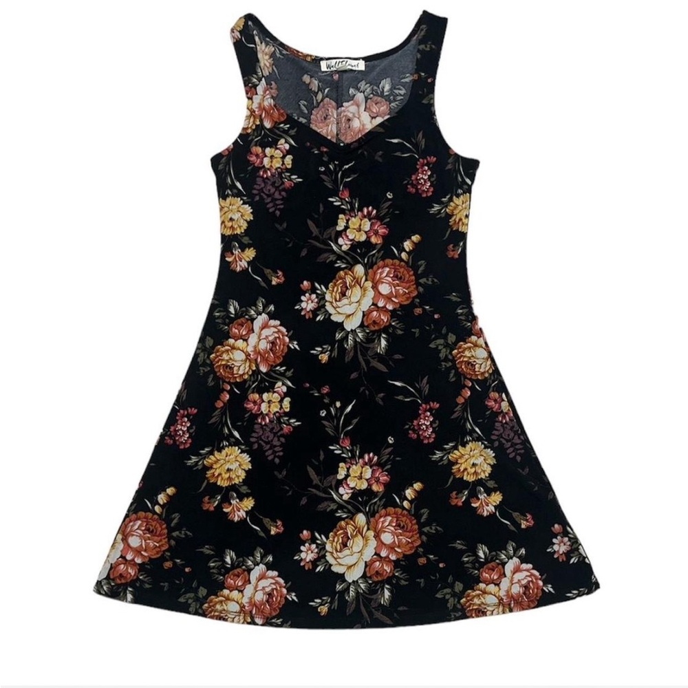 Black Floral Wallflower Dress Women’s Small